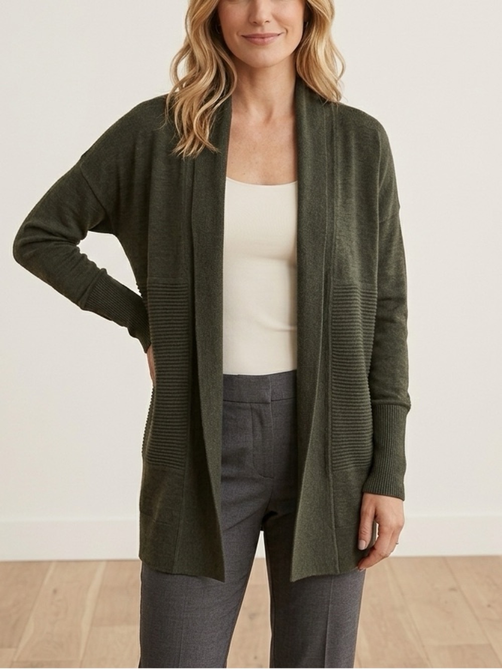 Lululemon Merino Wool ( 100% ) Wrap Cardigan - Size 10